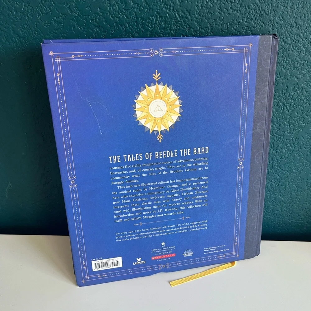 The Tales of Beedle the Bard: the Illustrated Edition by J. K. Rowling (2018)